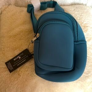 K.carroll Accessories Sling  NWT Teal  SecureStyle 
Front Sling/backpack  Sling